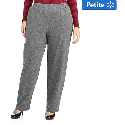 Petite Pull On Knit Pants - Walmart ...
